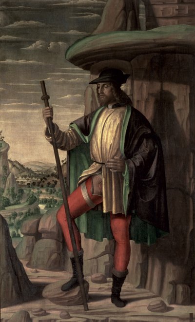 San Roque de Giovanni Santi or Sanzio